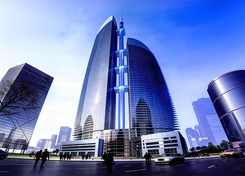 Russian new Federation building