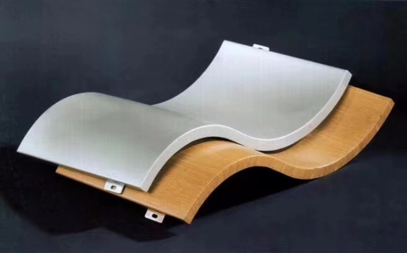 Curved aluminum panels used in WILLSTRONG facade project design