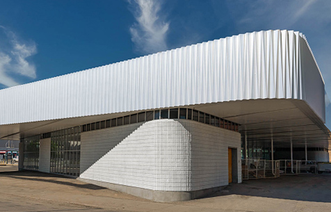 Albia LI Gabon Industrial facade elevation