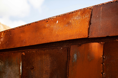 Corten steel landscape and interior application
