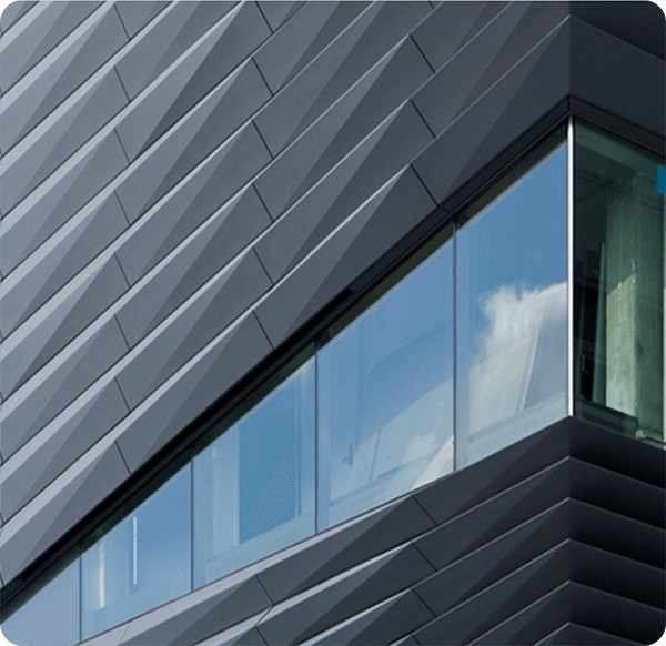 Titanium-Zinc Composite Panel