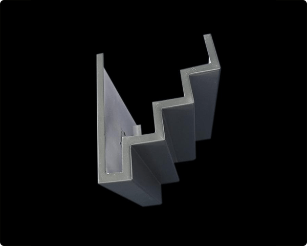 Blueprint to BuildingThe finished piece translates these calculations into a ready-to-install component featuring crisp architectural lines and a flawless surface finish.
