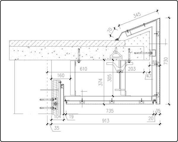 Vision to BlueprintOur technical drawings provide a precise geometric roadmap, detailing the exact structural specifications for sharp, crack-free edges.