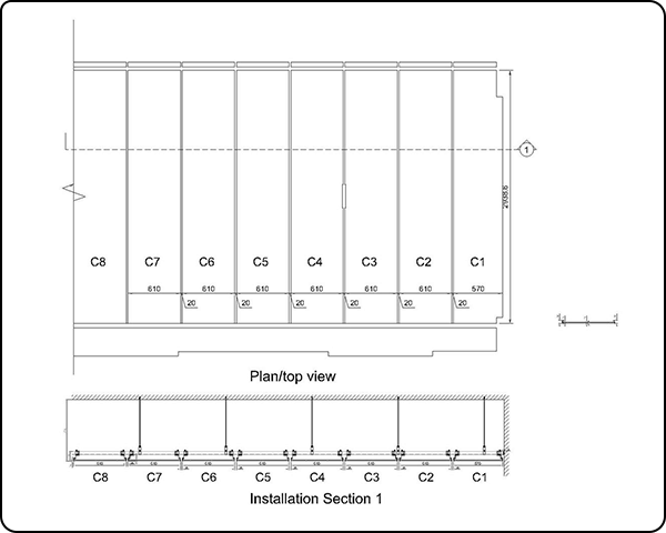 Vision to BlueprintOur technical drawings provide a precise geometric roadmap, detailing the exact structural specifications for sharp, crack-free edges.