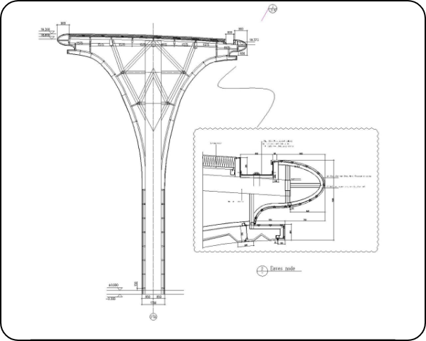 Vision to DrawingsOur technical drawings provide a precise geometric roadmap, detailing the exact structural specifications for sharp, crack-free edges.