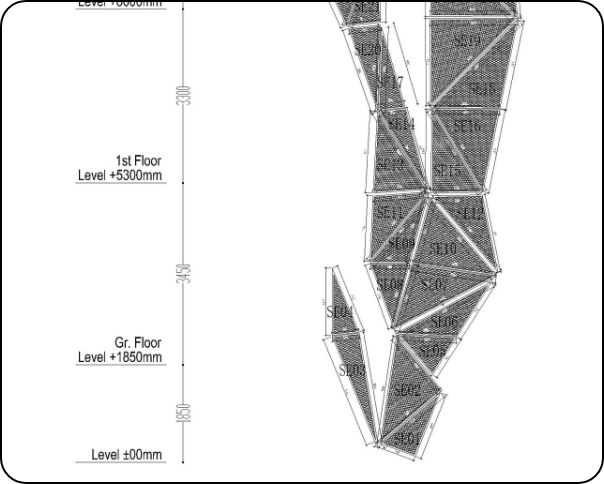 Vision to DrawingsOur technical drawings provide a precise geometric roadmap, detailing the exact structural specifications for sharp, crack-free edges.